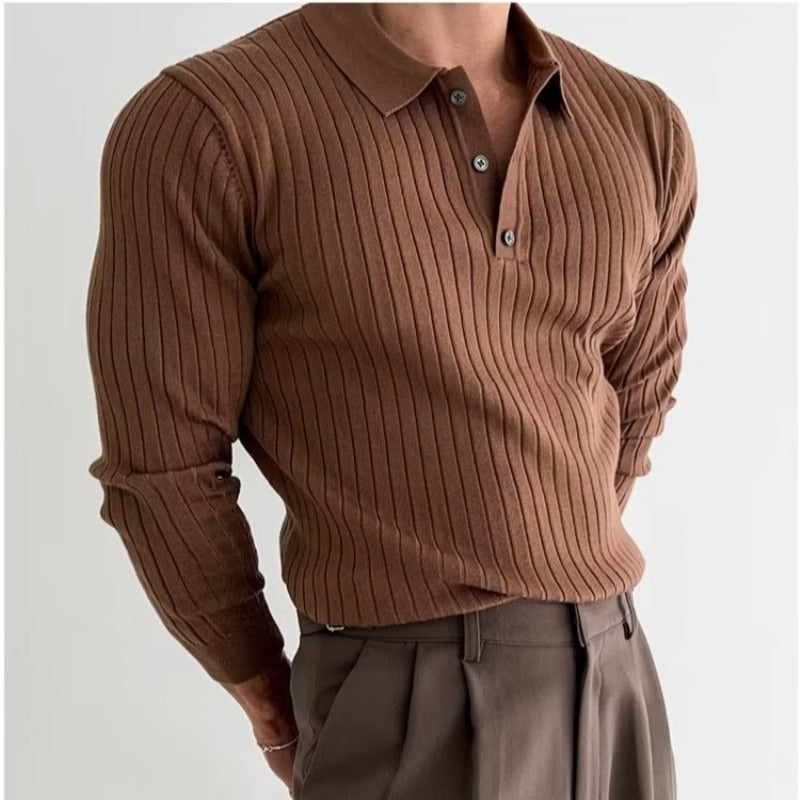 Chiaro Long Sleeve Polo
