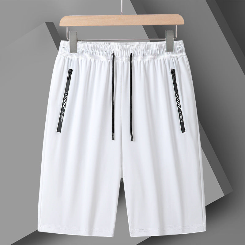 Ice Silk Loose All-matching Pants