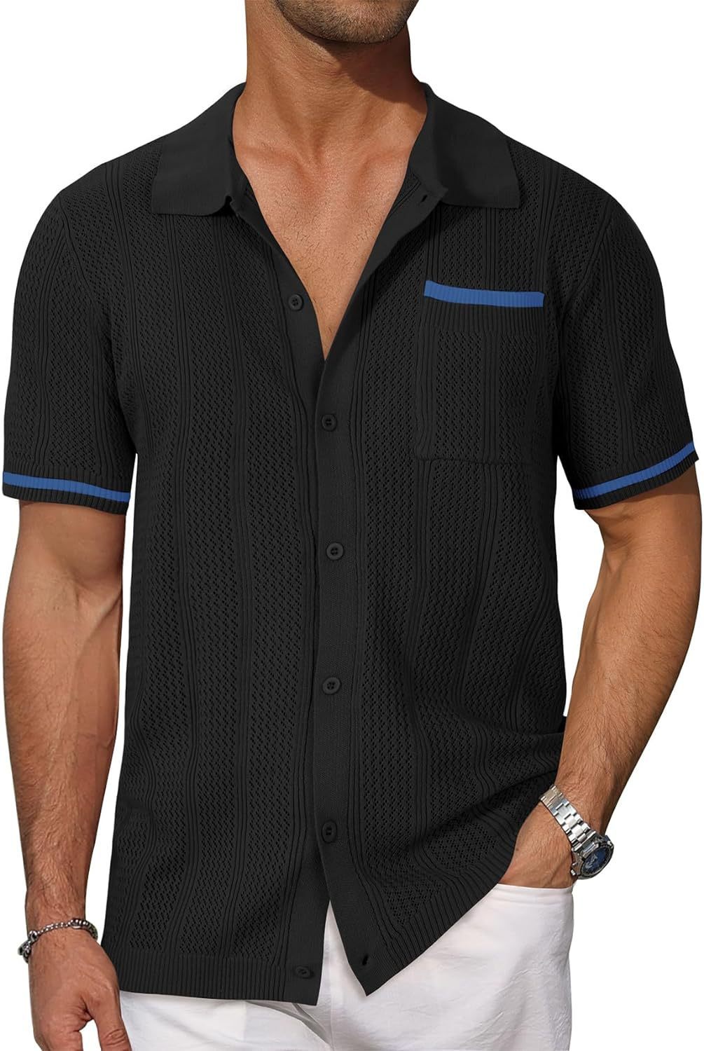 Lucente Bianco Casual Shirt