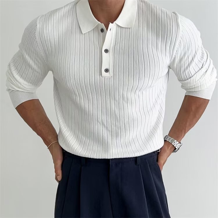 Chiaro Long Sleeve Polo